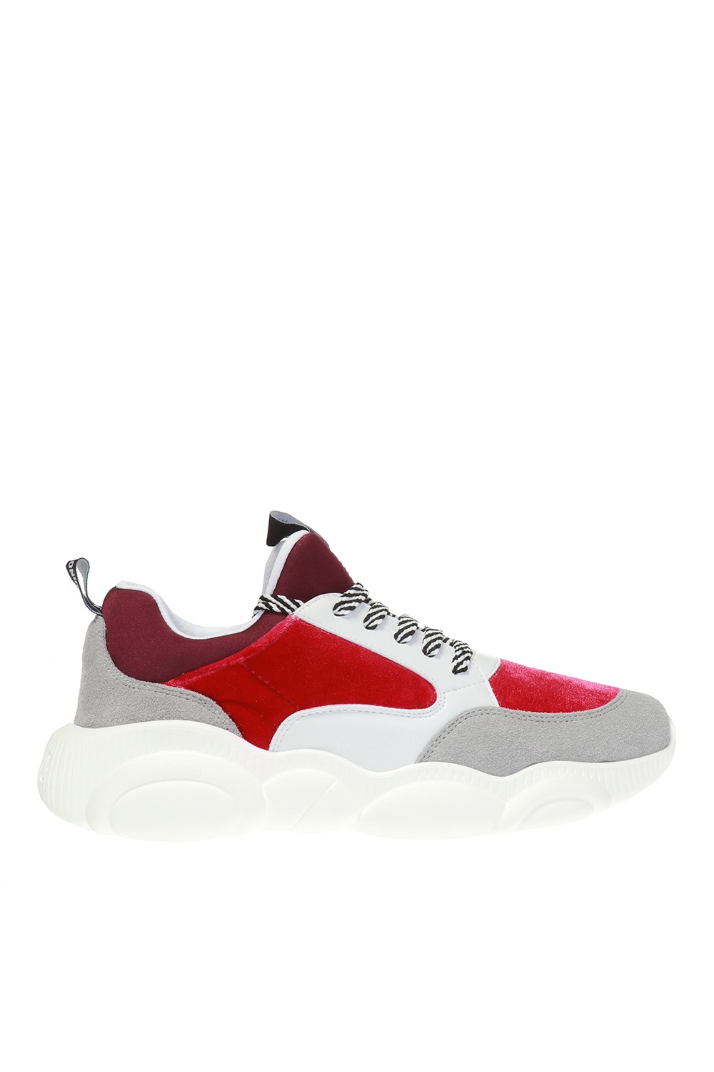 Moschino clearance red sneakers